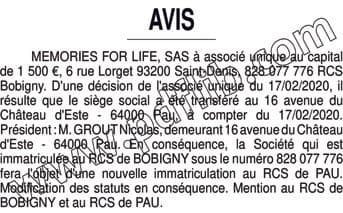 Contenu publication