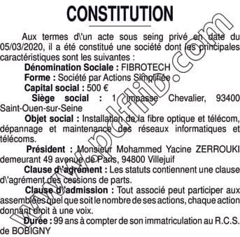 Contenu publication