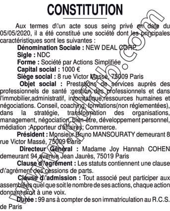 Contenu publication