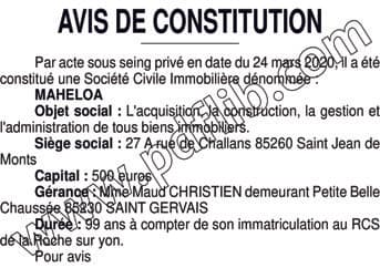 Contenu publication