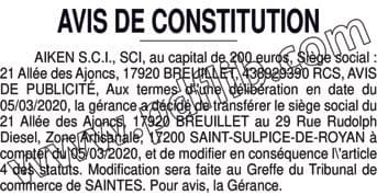 Contenu publication