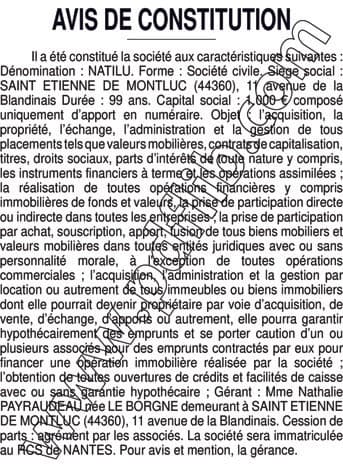 Contenu publication