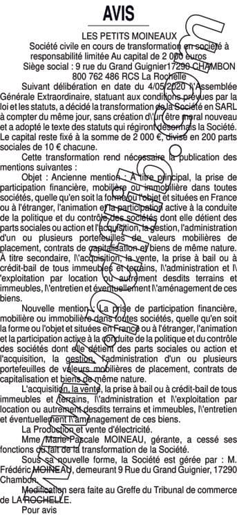 Contenu publication