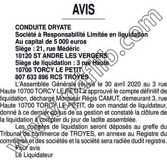 Contenu publication