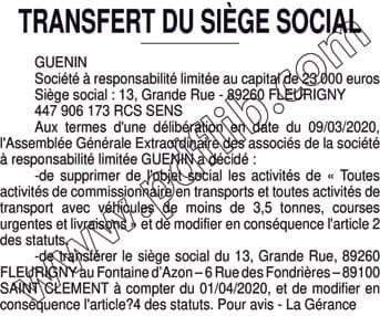 Contenu publication