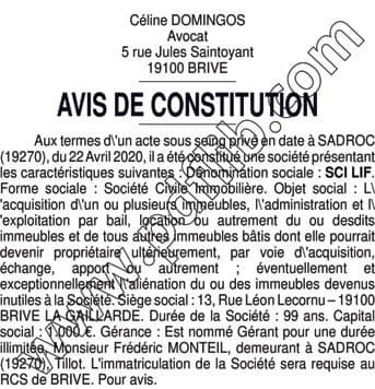 Contenu publication