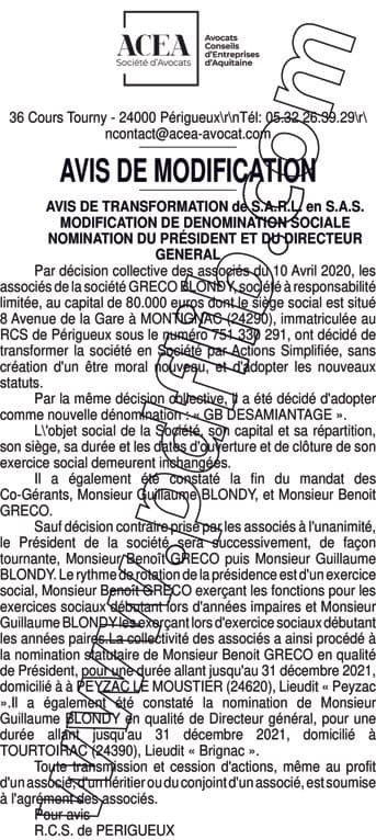 Contenu publication