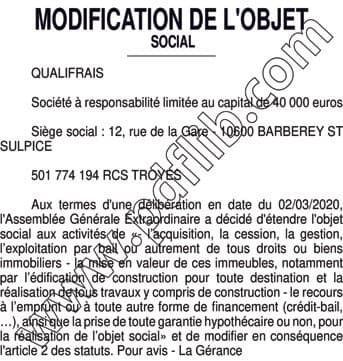 Contenu publication