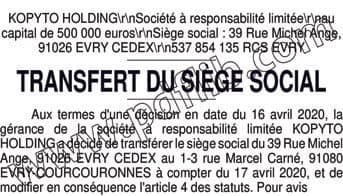 Contenu publication