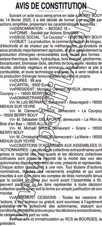 Contenu publication