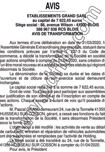 Contenu publication