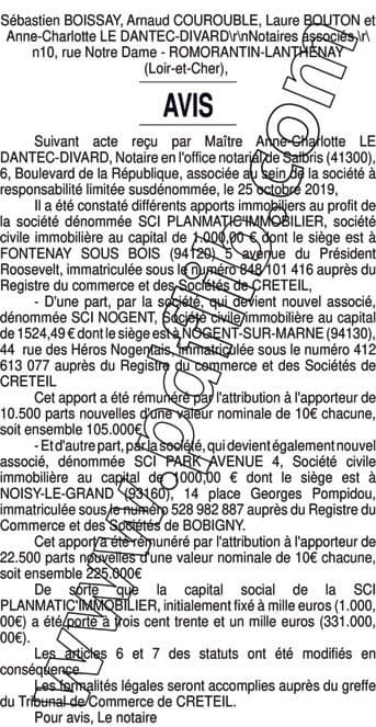 Contenu publication