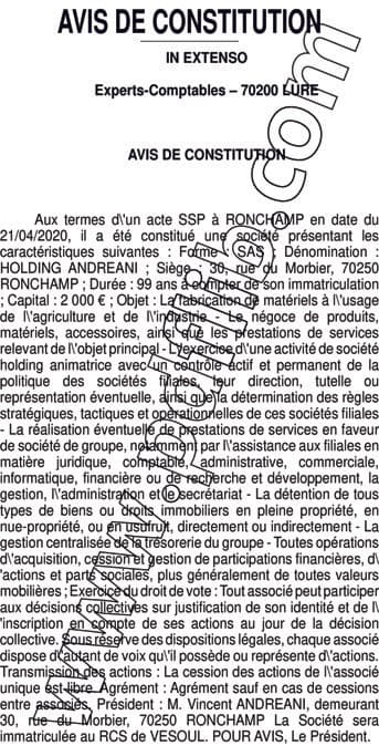 Contenu publication