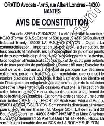 Contenu publication