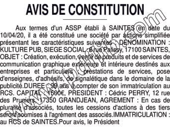 Contenu publication