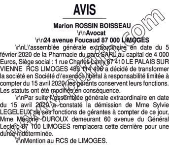 Contenu publication