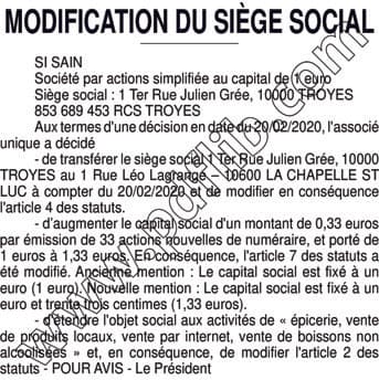 Contenu publication