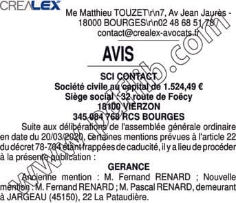 Contenu publication