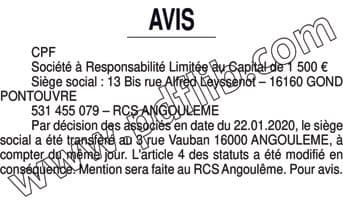 Contenu publication