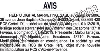 Contenu publication