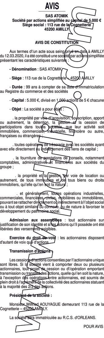 Contenu publication