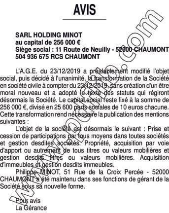 Contenu publication