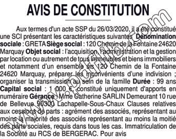 Contenu publication