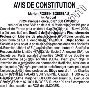 Contenu publication