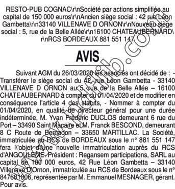Contenu publication
