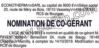 Contenu publication
