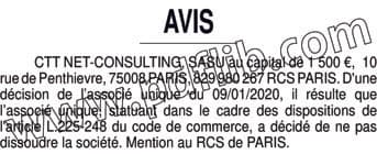 Contenu publication
