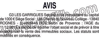 Contenu publication