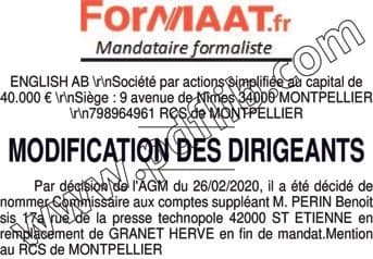 Contenu publication