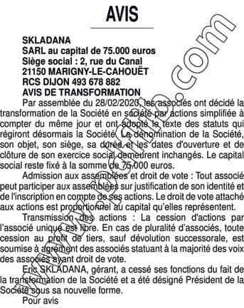 Contenu publication