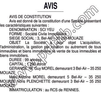 Contenu publication