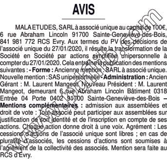 Contenu publication
