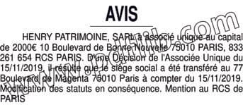 Contenu publication