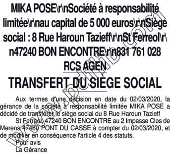 Contenu publication