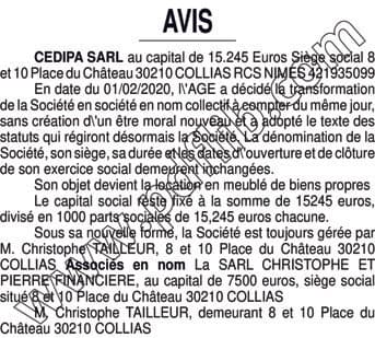 Contenu publication