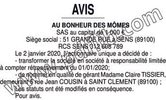 Contenu publication