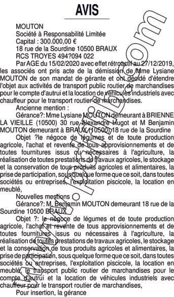 Contenu publication