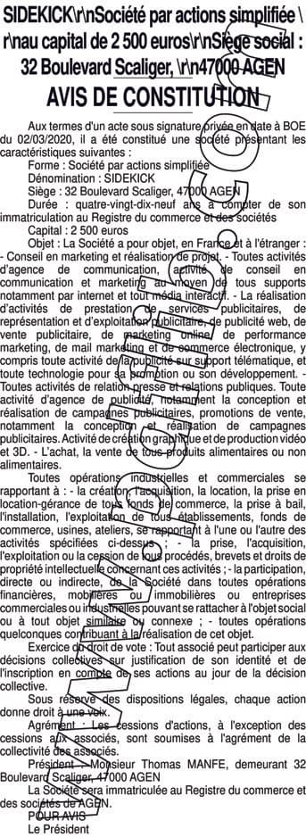 Contenu publication