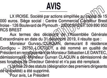 Contenu publication