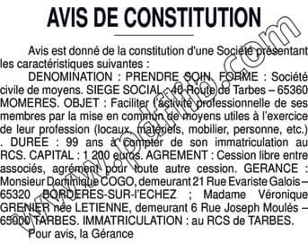 Contenu publication