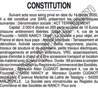 Contenu publication