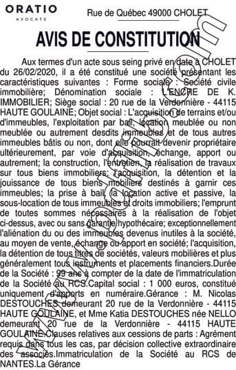 Contenu publication