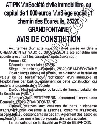 Contenu publication
