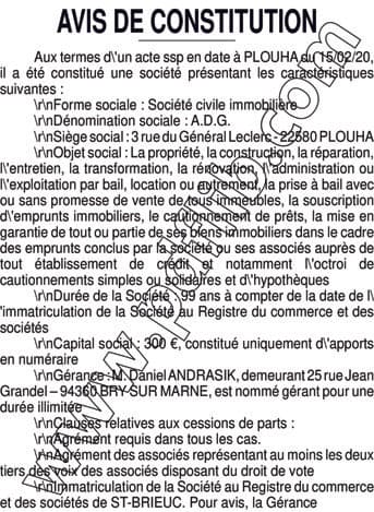 Contenu publication