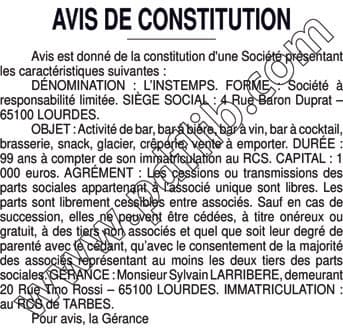 Contenu publication