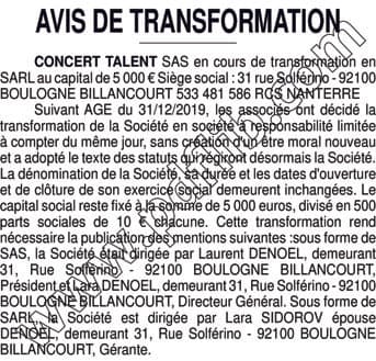 Contenu publication